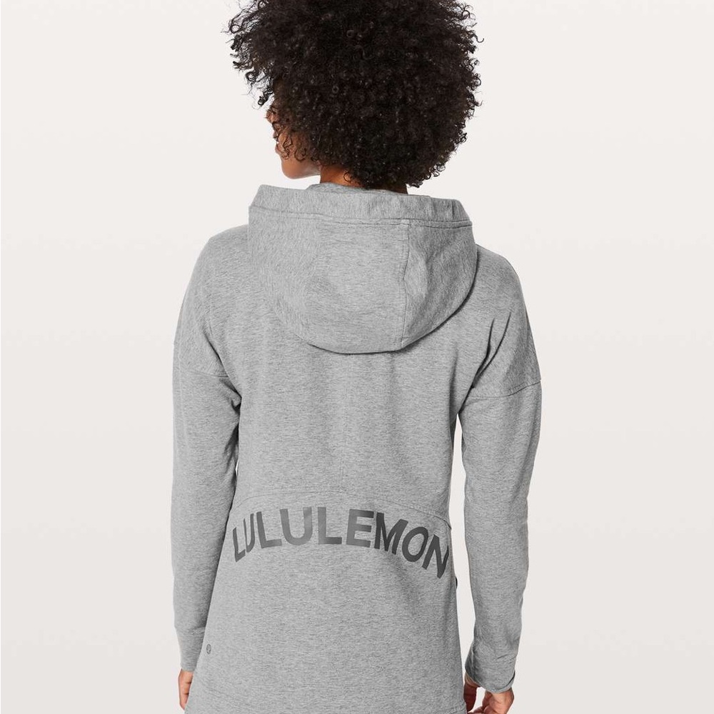 Lululemon Cut Above Pullover Hoodie Gray Women’s size 8